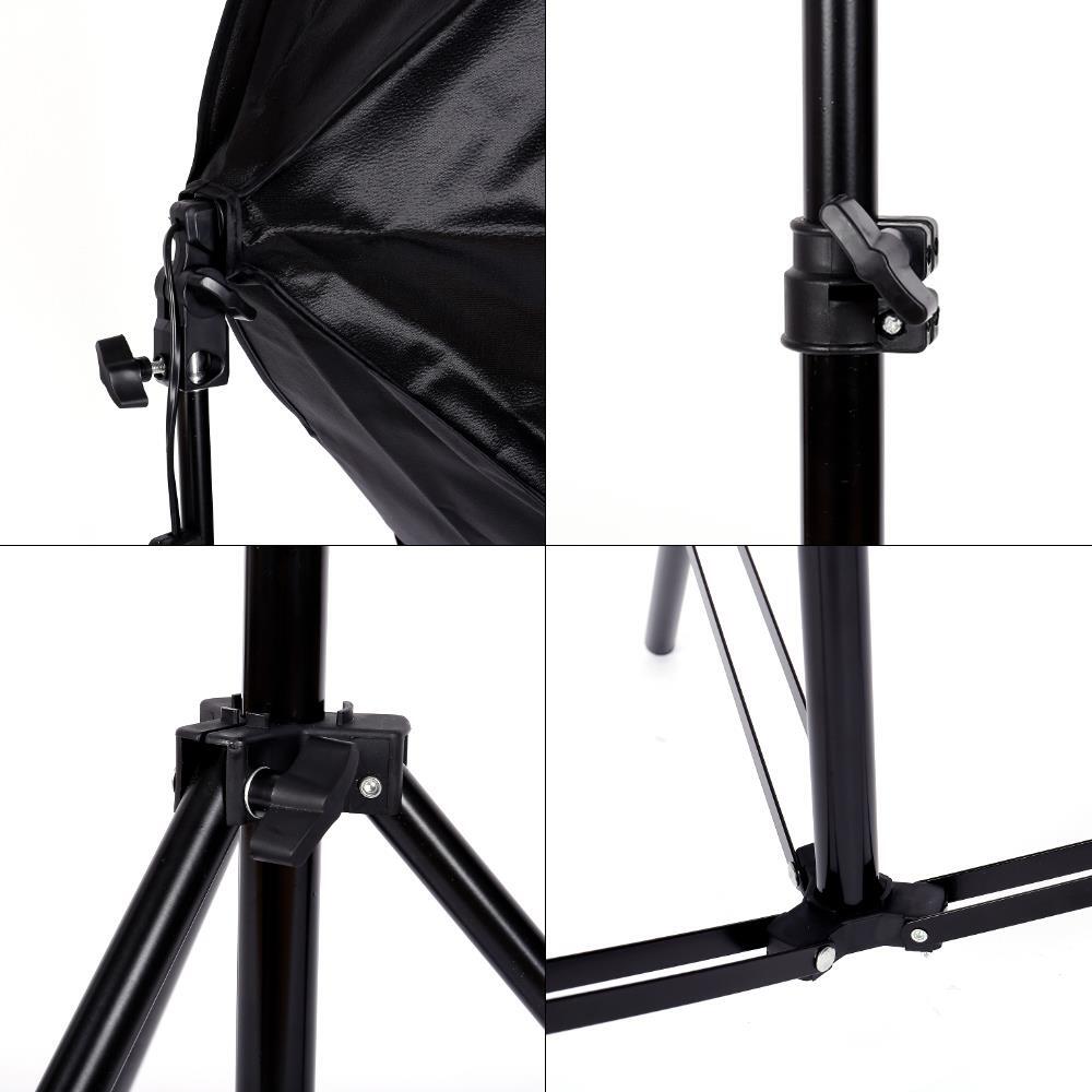 Kshioe K 2pcs Softbox Light Kit Studio Photography Continuous Lighting Stand Set