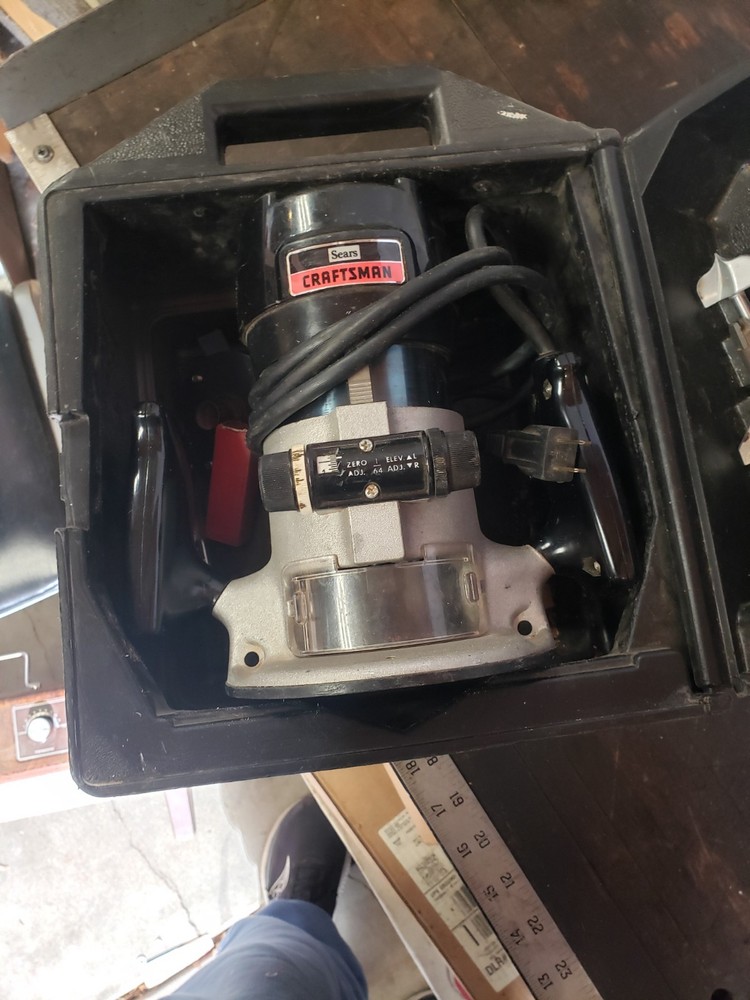 CRAFTSMAN ROUTER SYSTEM VINTAGE TESTED 315.17480