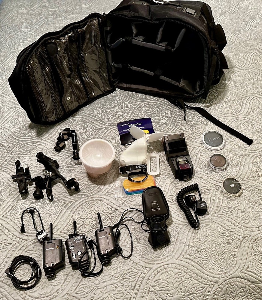 Canon compatible digital camera accessory lot Various brands
