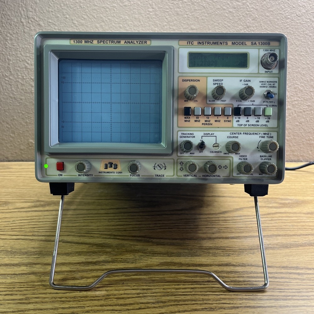 ITC instruments SA-1300B Spectrum Analyzer 1300 MHZ
