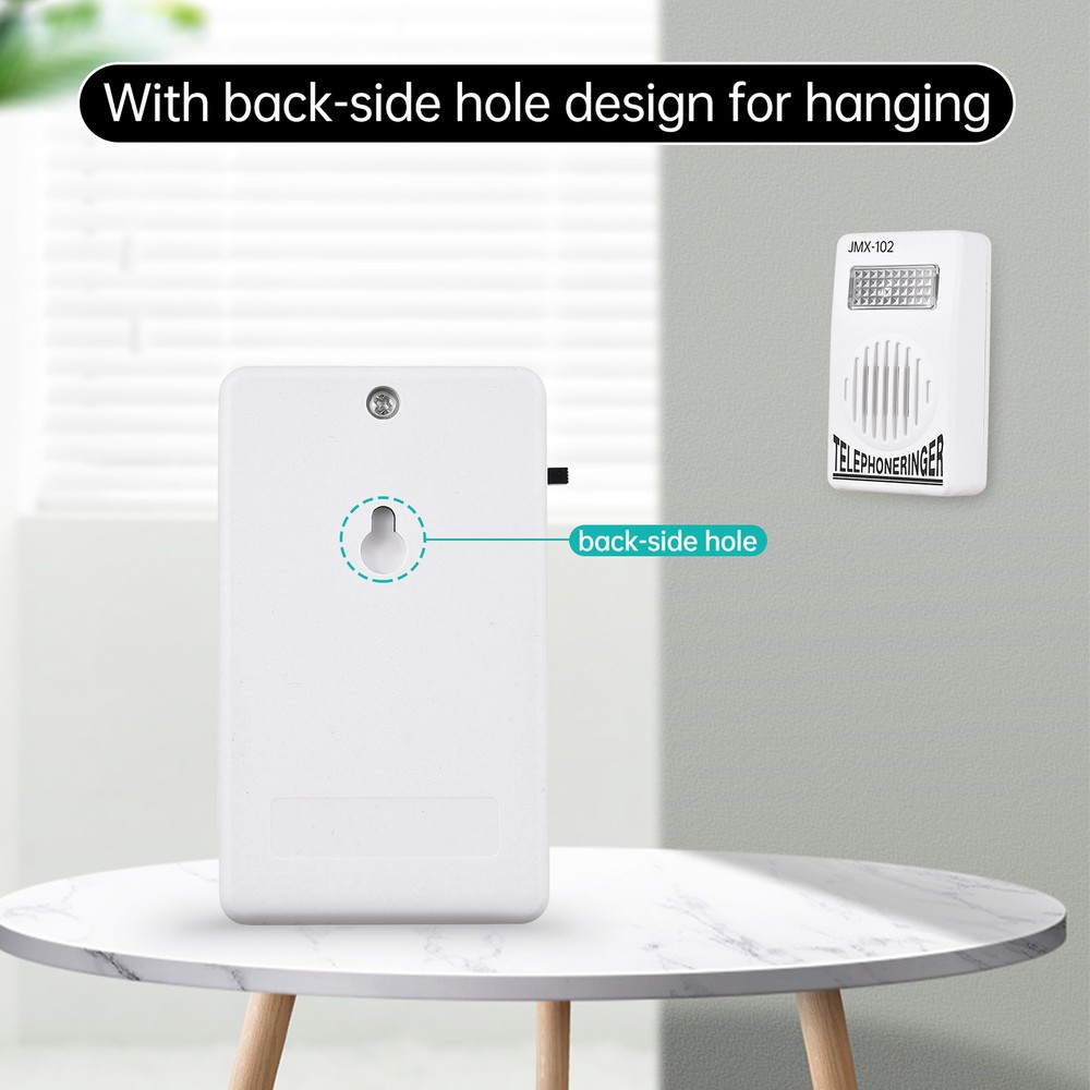 Loud Ringer Home Strobe Flasher Amplified S8A2