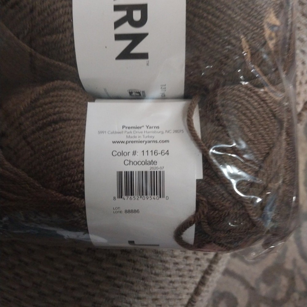 New Premier Yarn "Chocolate"