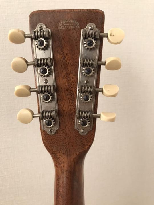 Mandolin Martin Style-A Natural 1920 Flat Back with Softshell Case