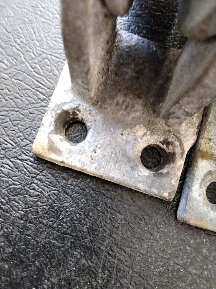 Pair Galivized Wilcox Crittenden Cable Steering Pullies