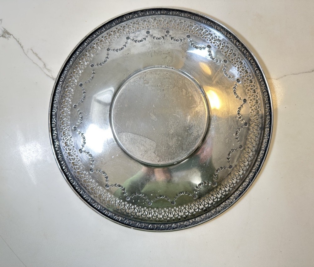 Reed & Barton Serving Plate 10.5" Silverplate #1703