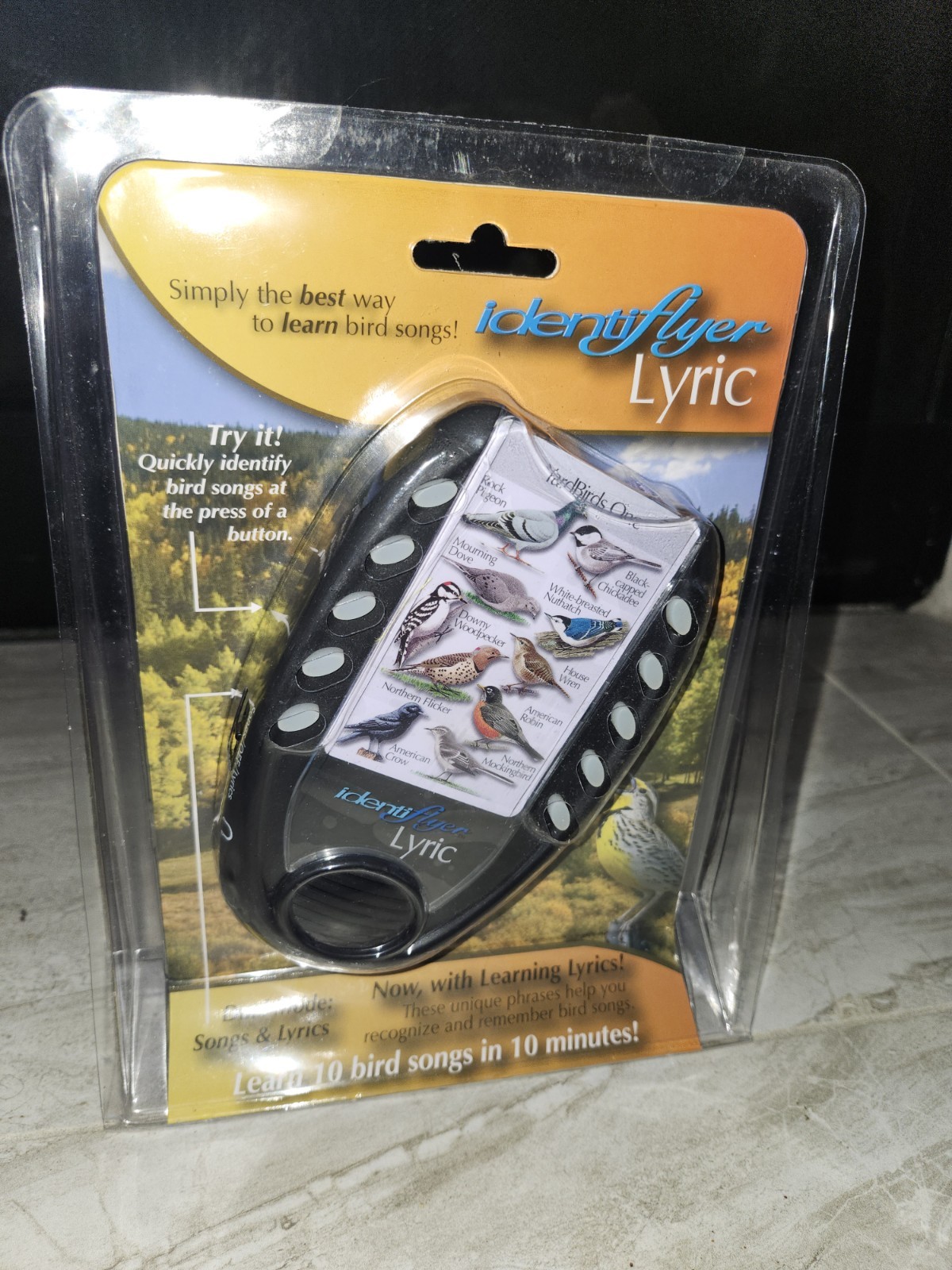 Identiflyer Lyric Bird Song Pocket Identification Learning Tool - Brand New