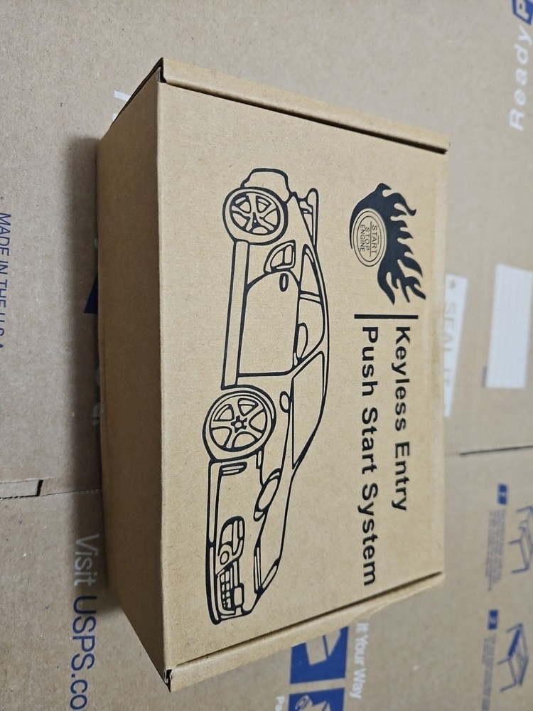 SnapFixMate Passive Keyless Entry Car Alarm System + Remote Engine Starter NEW