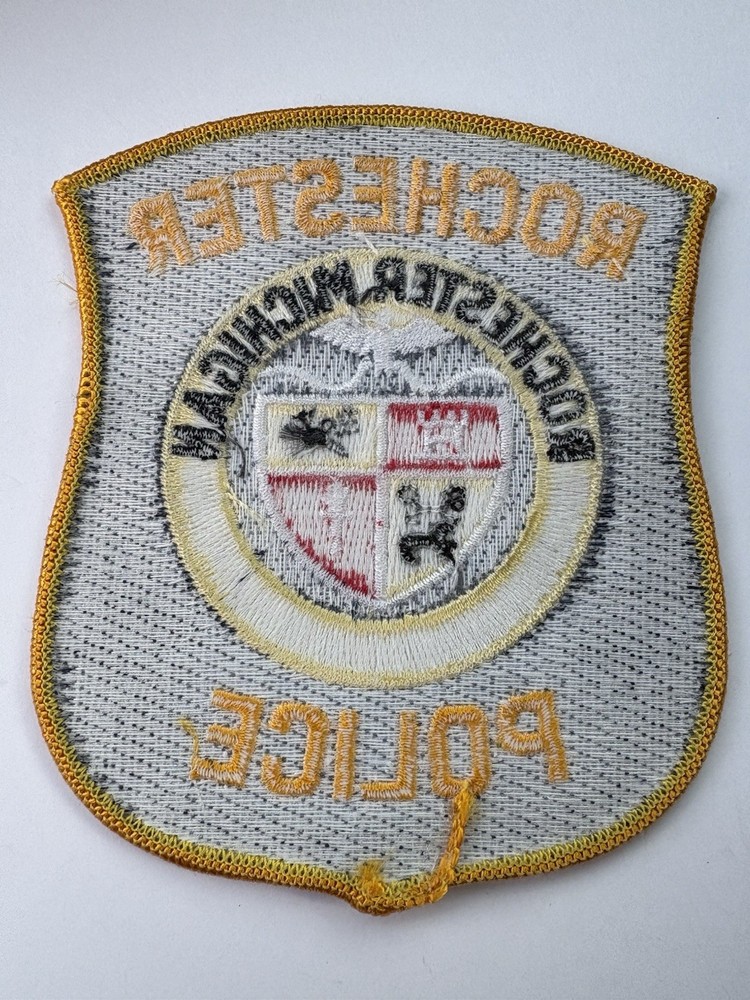 Rochester Michigan Police Patch