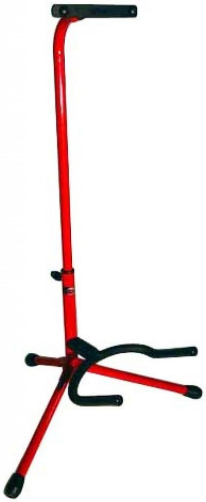 Guitar Holder (Tubular Tripod, Red)