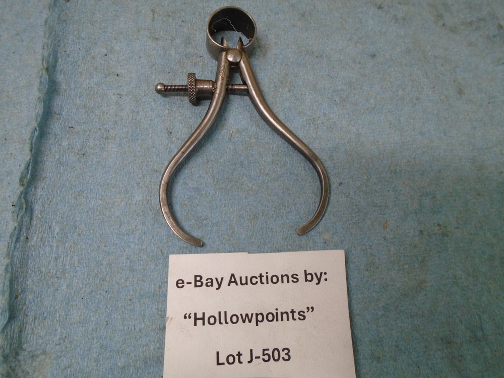 Lufkin No. 141 Toolmakers' Outside Caliper Small 2-1/4" w Solid Screw Nut J503