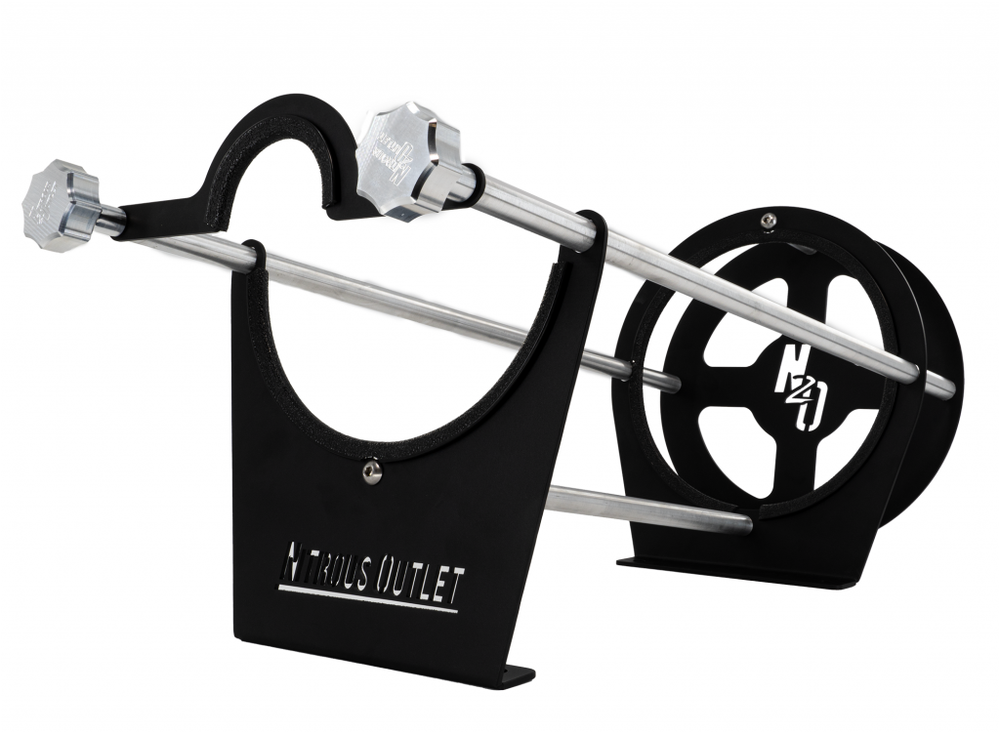 00-32037 Nitrous Outlet Race-Light Single 20lb Bottle Bracket - Horizontal