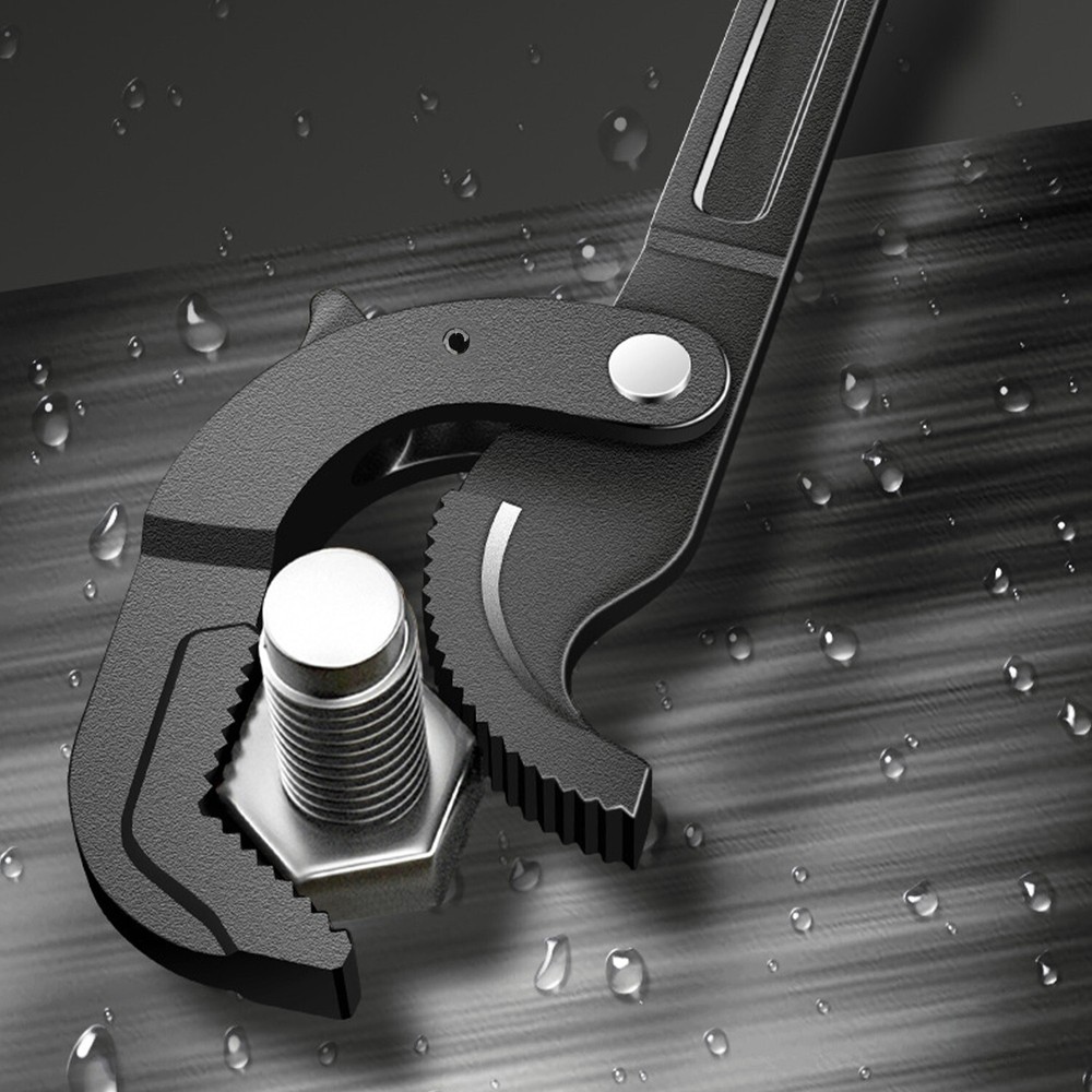 2 Pcs Multi-function Universal Wrench Set Self Adjusting, Power Grip for Autos