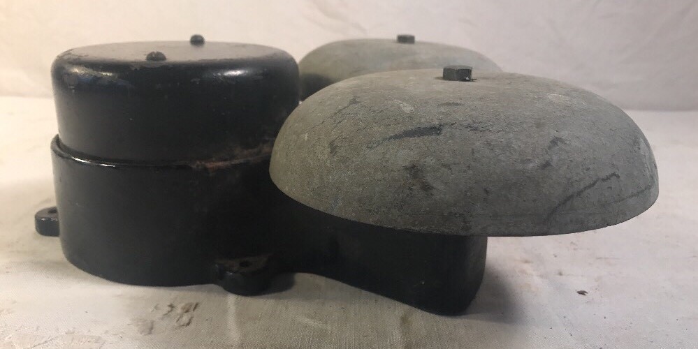 Antique Cast Iron Alarm With Two Bells