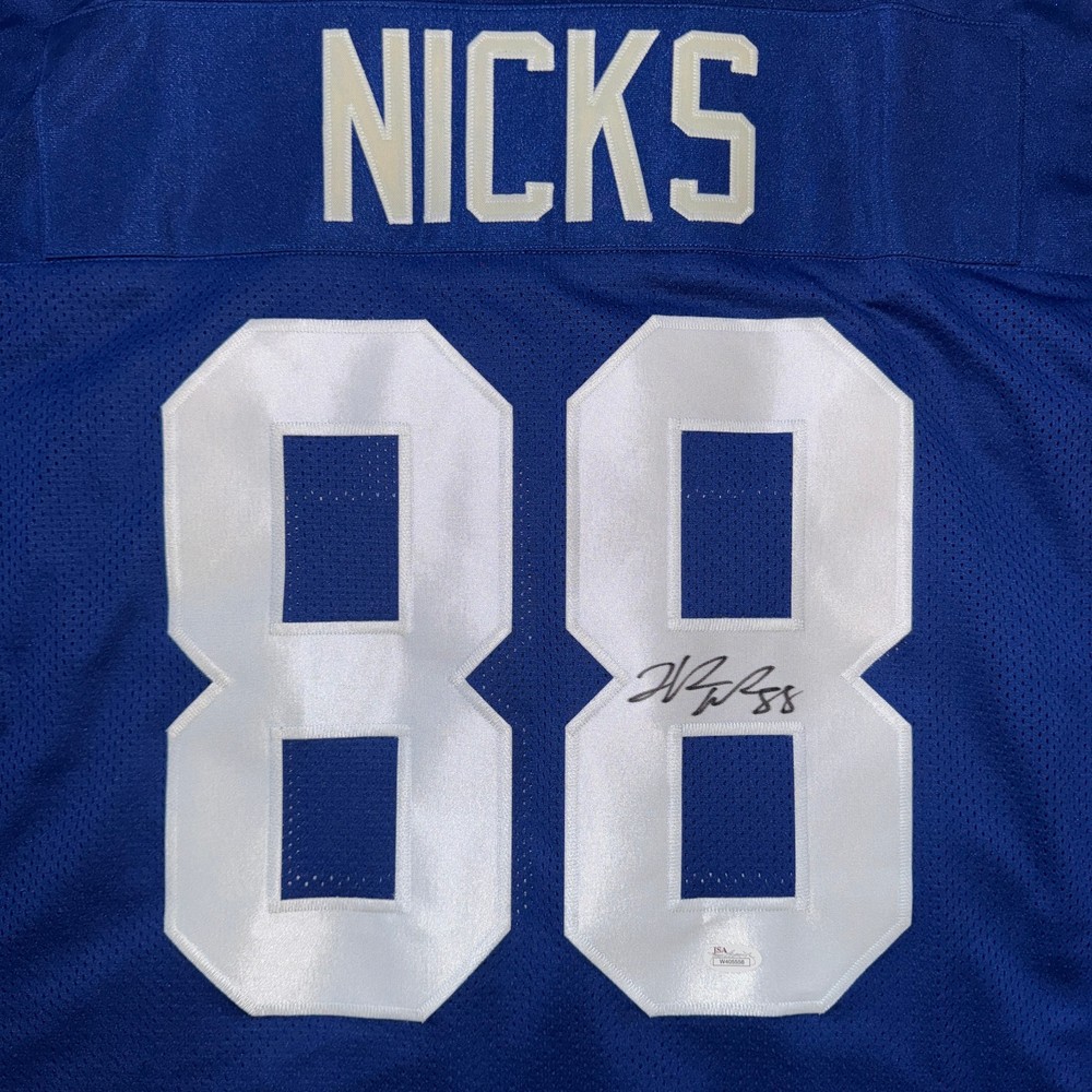 Hakeem Nicks Signed Custom Jersey (JSA) New York Giants