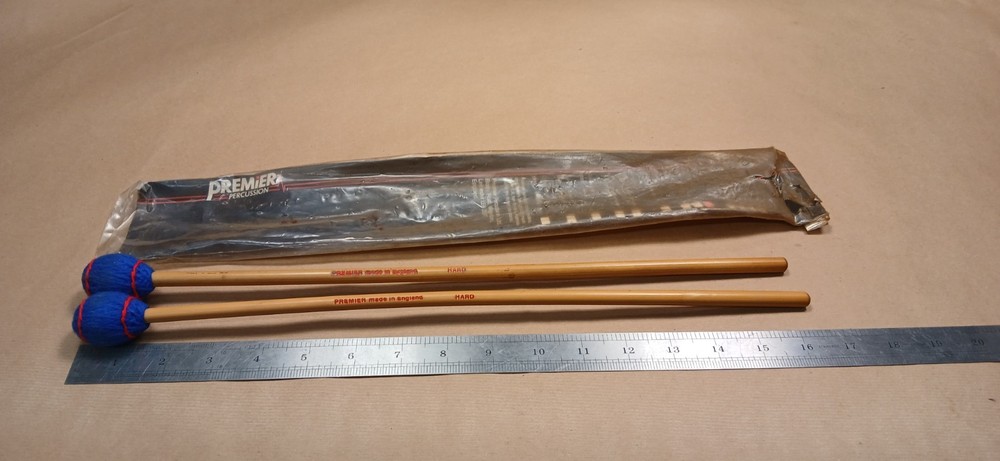 Marimba/vibraphone mallets - hard
