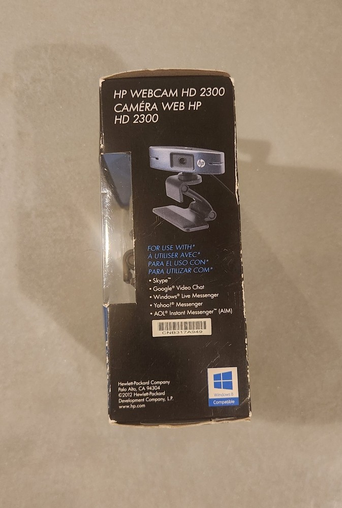 Hp Webcam Hd 2300 NEW IN BOX