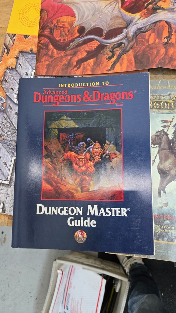 Introduction to Advanced Dungeons & Dragons Game COMPLETE 1135/Circa 1995