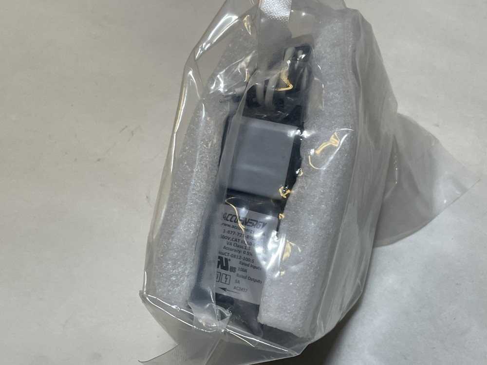ACCUENERGY AcuCT-0812-100:5 Split-Core Current Transformer - 100:5A Ratio