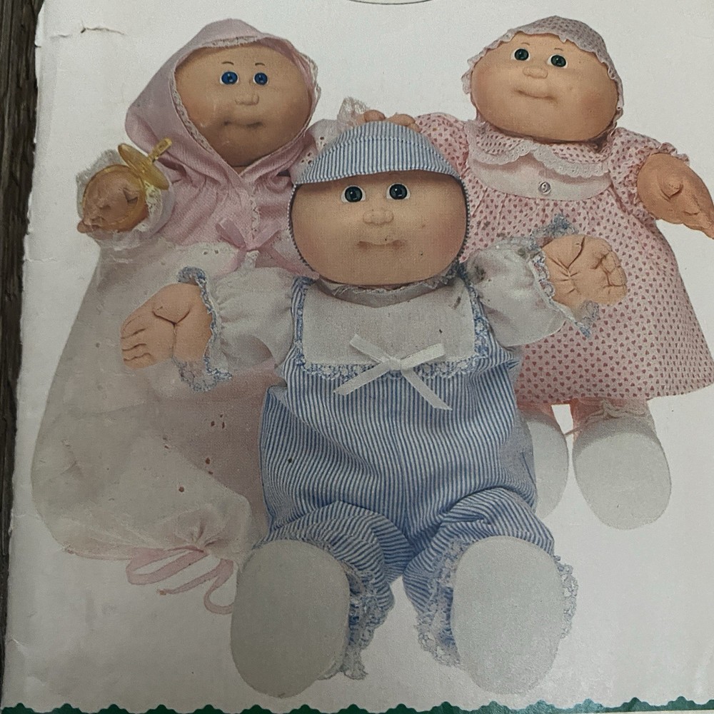 Cabbage Patch Preemie Doll Clothes Sewing Pattern Butterick 6981