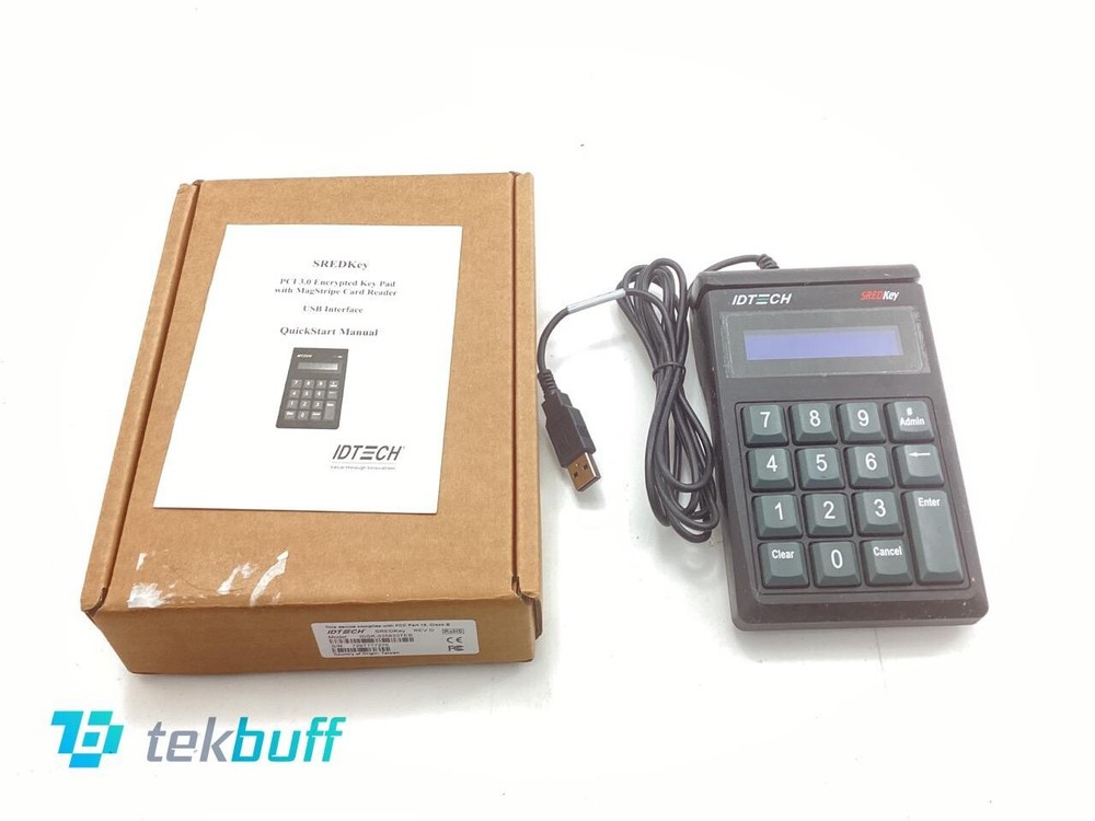 ID Technologies Sredkey Credit Card Reader, USB-HID - IDSK-535833TEB
