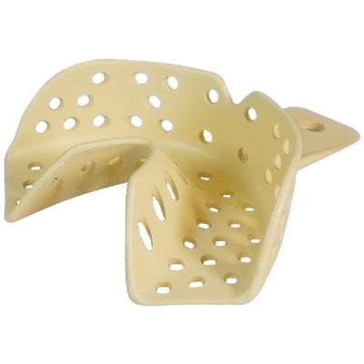 Tra-Ten #7 Anterior Upper or Lower, Beige Fully Perforated Plastic Impression