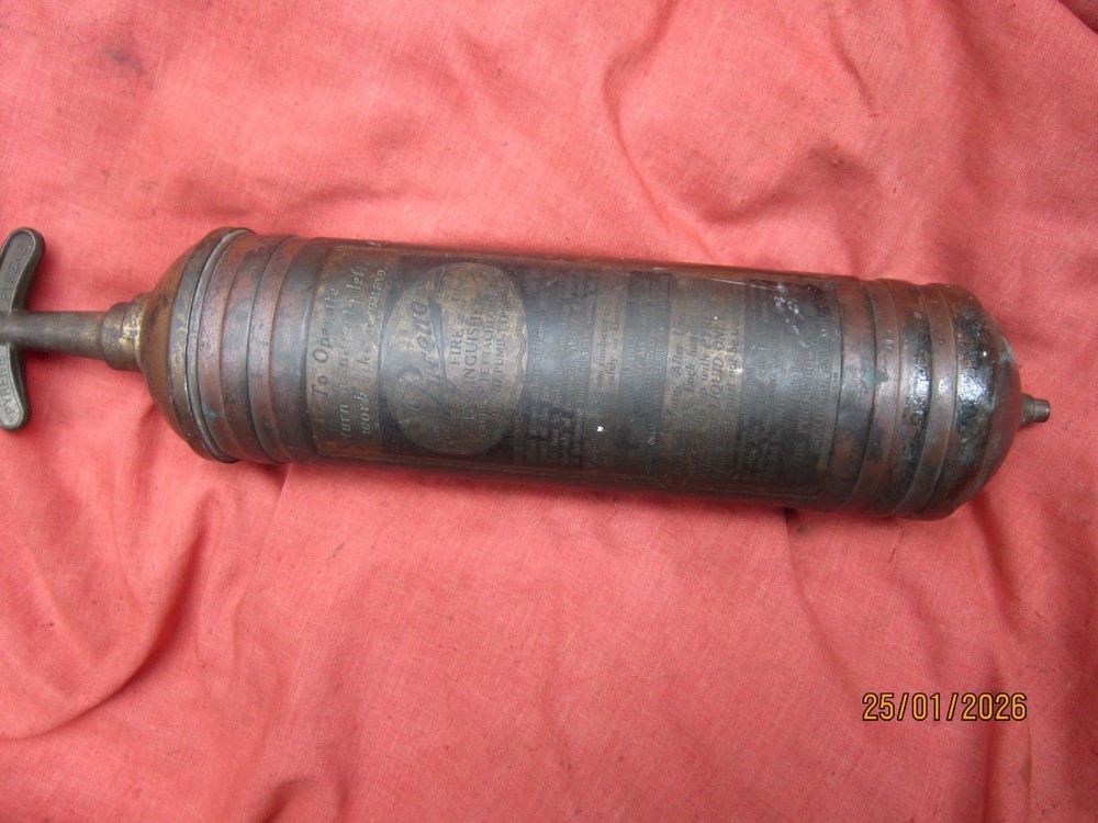 BRASS PYRENE FIRE EXTINGUISHER