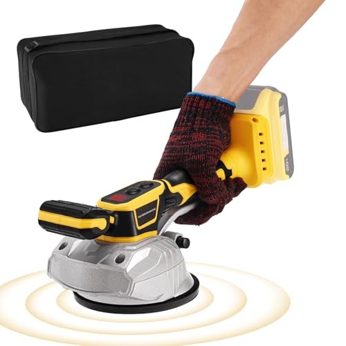 Tile Vibration Tool for De-walt 20V Max Yellow - Dewalt Compatible (No Battery)