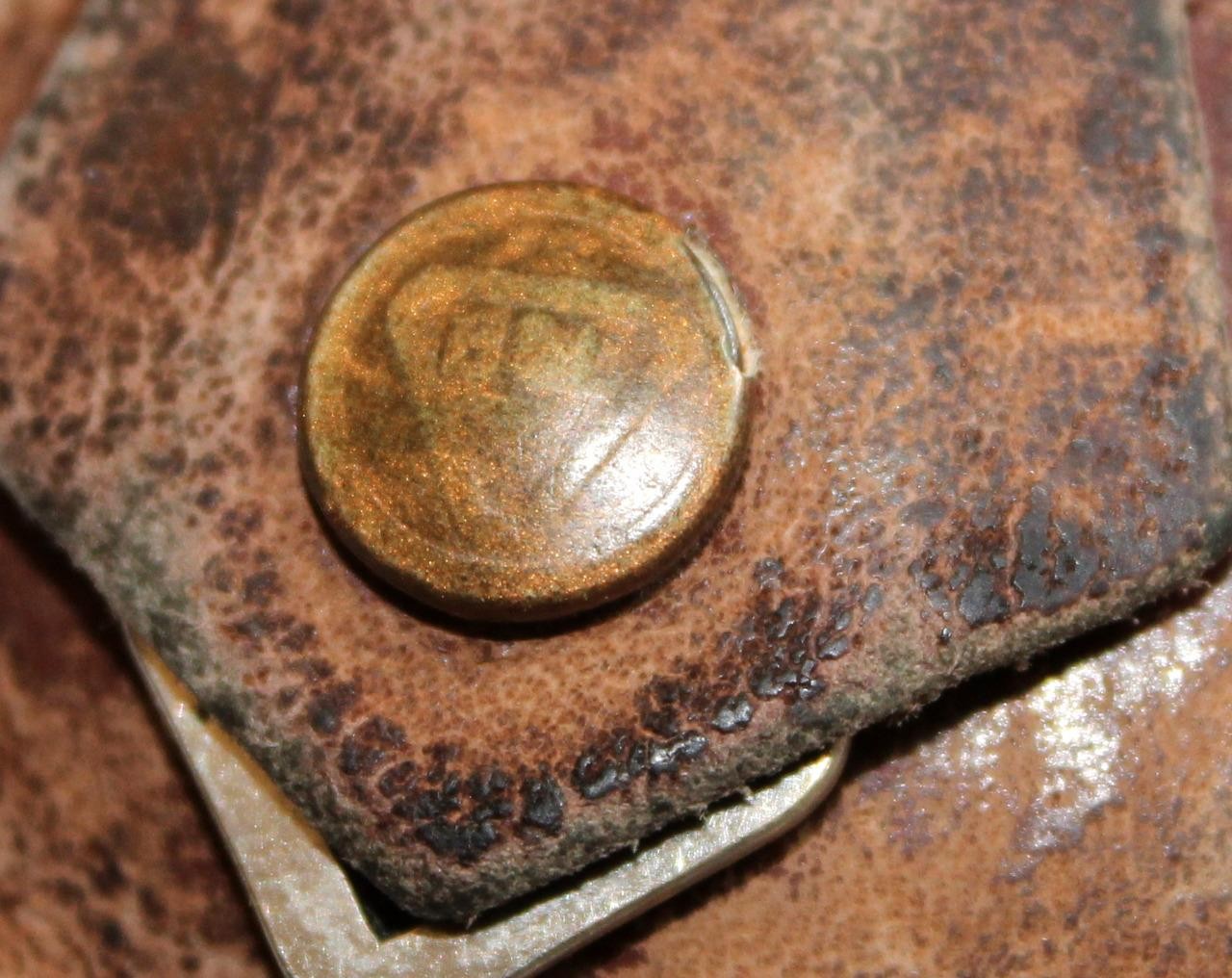 c.1920s Bausch & Lomb Folding Pocket Magnifier with Original Marked B&L Case