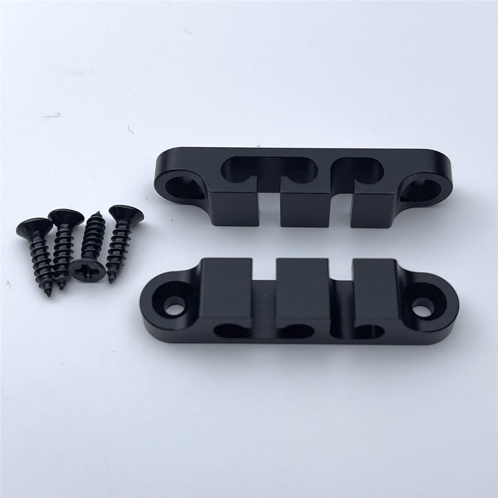 2×Aircraft Aluminum 3 String Bass String Retainer String Guide Fit Hipshot 3SRBK