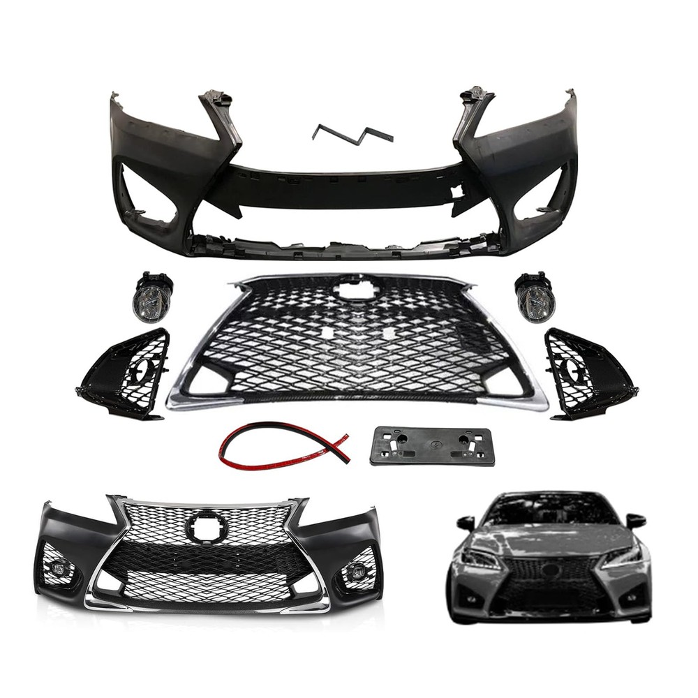 GS Series Front Bumper Conversion Kit 2013-2015 for 2016 GSF Style
