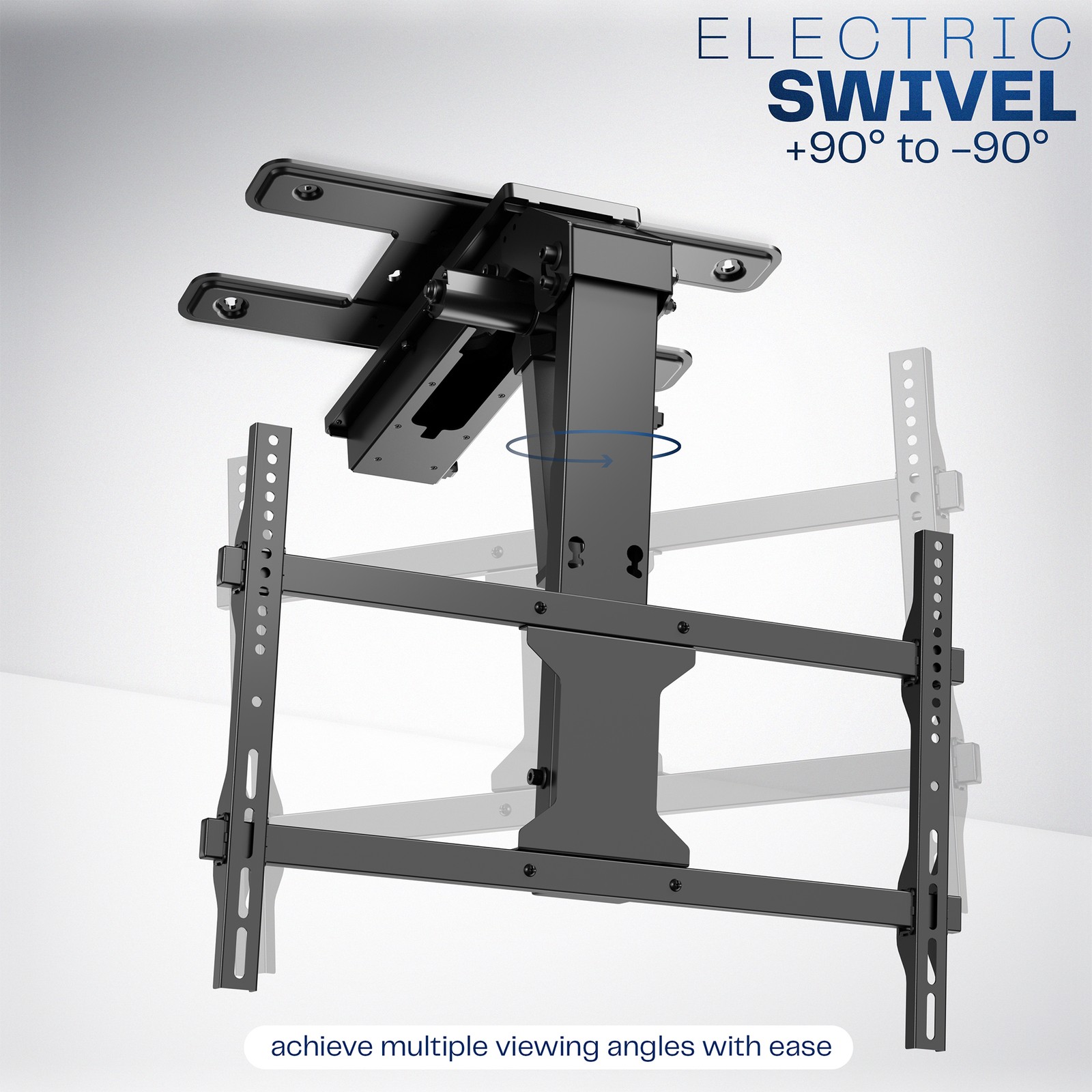 VIVO Electric Flip Down and Swivel Ceiling TV Mount for 37 to 70 inch Screens