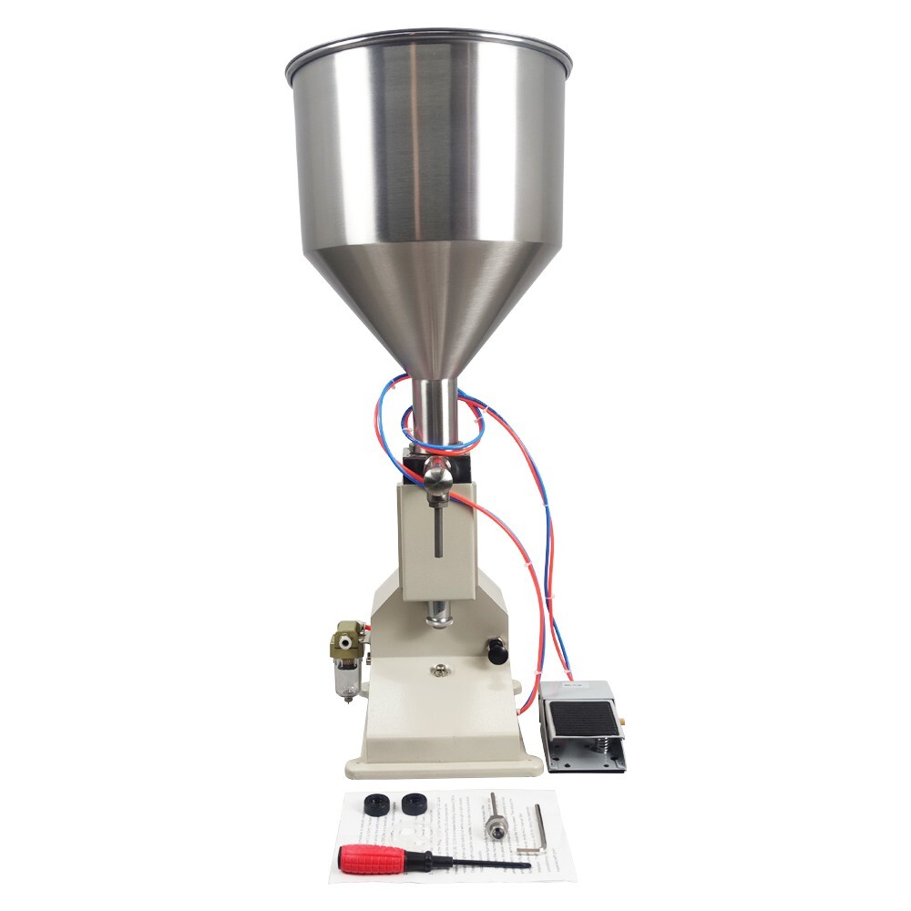 Vertical Auto Pneumatic Quantitative Paste Liquid Dual Purpose Filling Machine