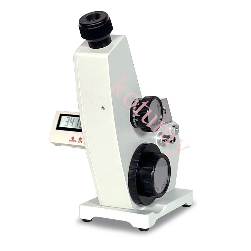 Abbe Refractometer Digital Display Lab Refractometer Sugar Concentration Tester