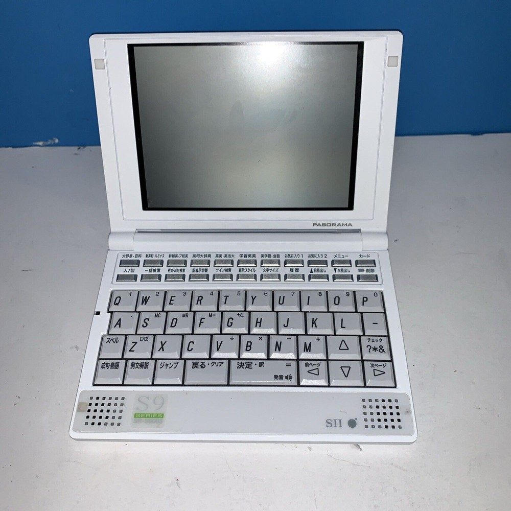 SII Electronic Dictionary PASORAMA English Learning Model SR-S9003