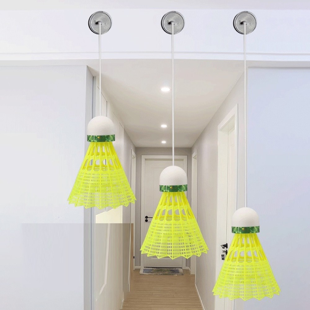 Automatic Badminton Rebound Trainer with Easy Fix Wall and Ceiling Mount