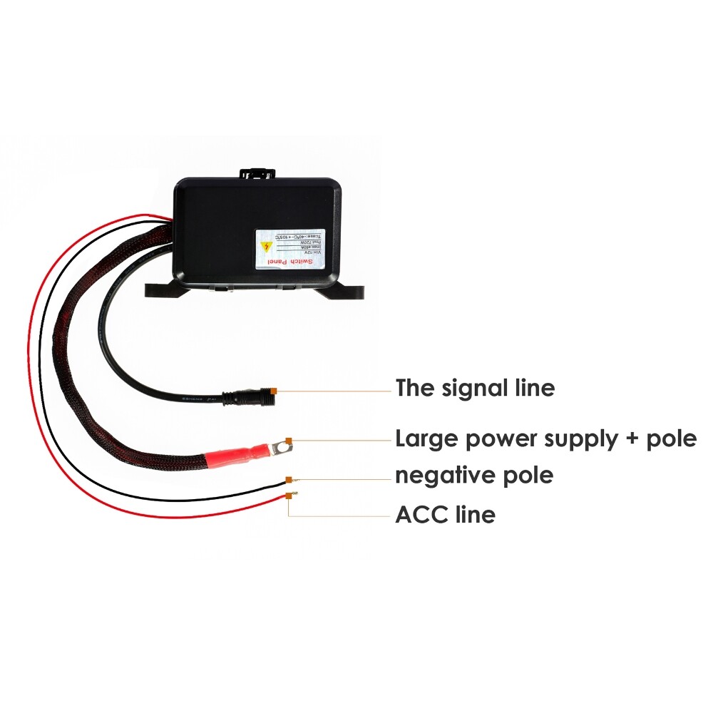 Auxbeam 6 Gang Switch Panel BC60 Universal Circuit Control Relay System Blue UTV