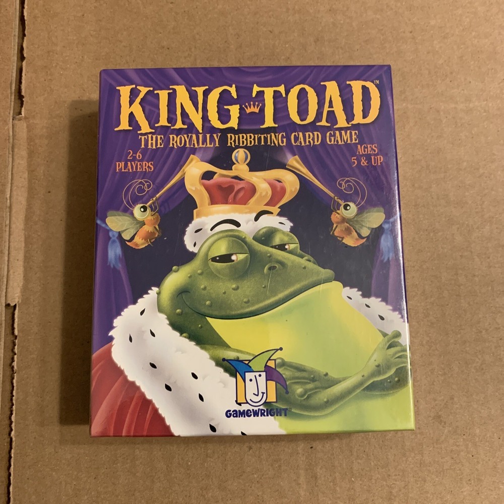 KING TOAD CARD GAME - New & Sealed!