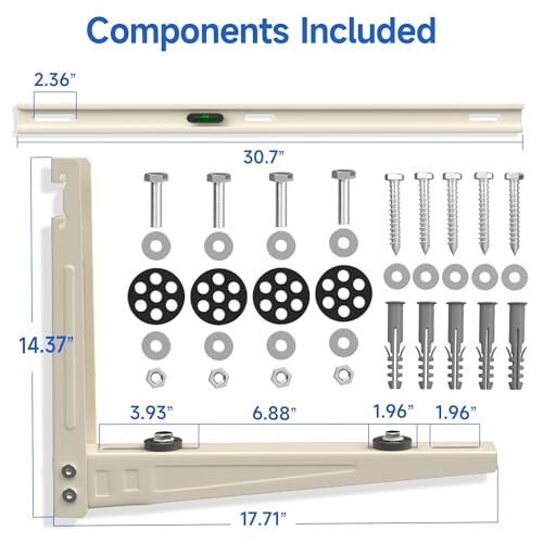 Mini Split Mounting Brackets, Mini Split Stand Condenser Wall Mount for 7000