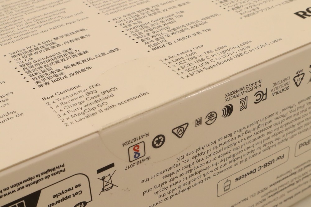 Rode Wireless Pro Dual-Channel Pro Compact Wireless Microphone System