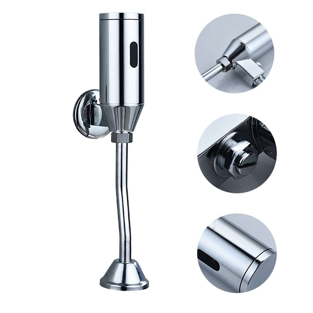 Urinal Valve Bathroom Toilet Intelligent Automatic Sensor Touchless Wall Mounted