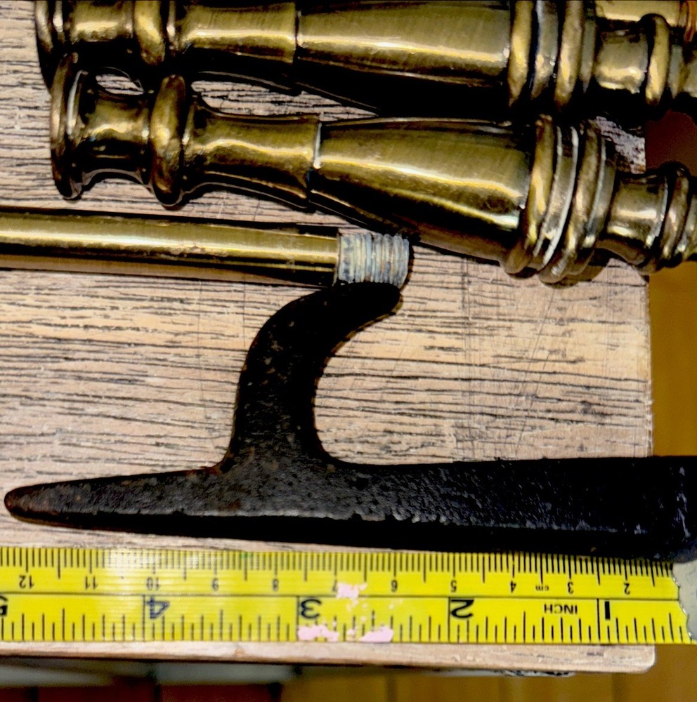 Vintage Second-Hand Four Piece Fireplace Tools