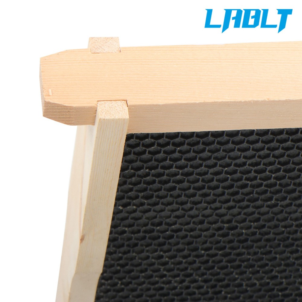 LABLT 4 Layer 10 Frame Bee Hive Box Include Frames and Beeswax Coated Foundation