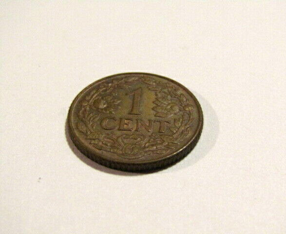 Curacao Netherlands 1944 1 Cent Coin