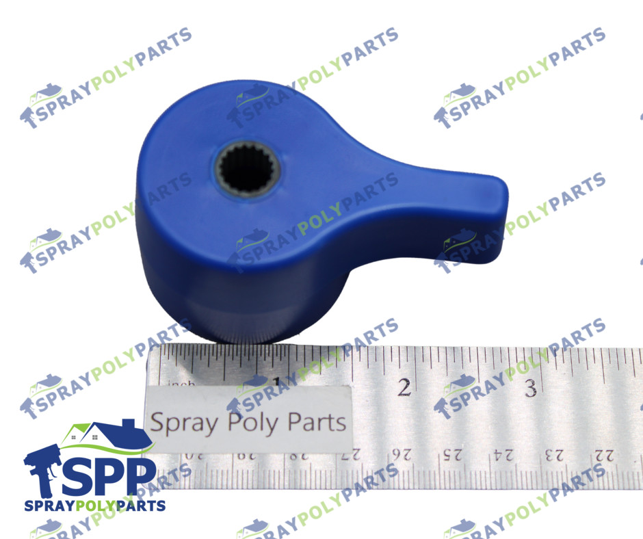 GRACO-KIT, HANDLE, RIGHT, BLUE, RESIN (247789)