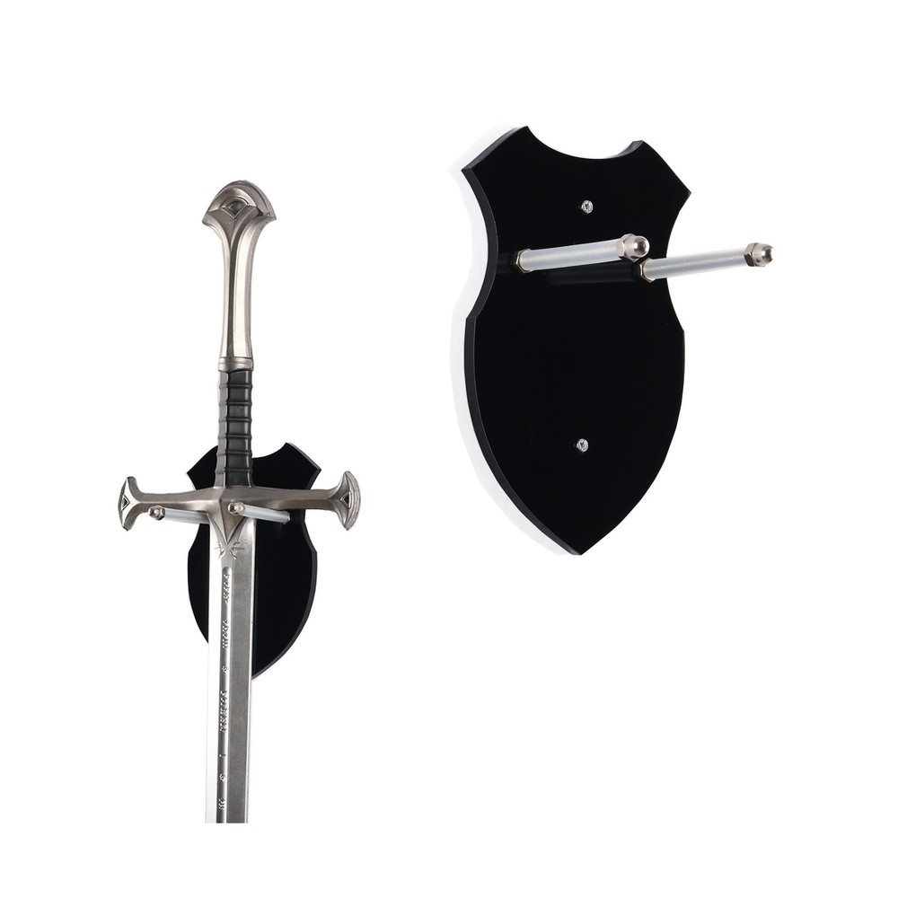 Wall mounted sword rack sword stant axe holder wall mounted display rack sing...