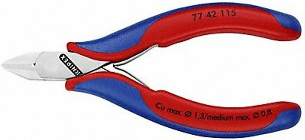 KNIPEX - 77 42 115 Tools - Electronics Diagonal Cutters, Multi-Component (774211