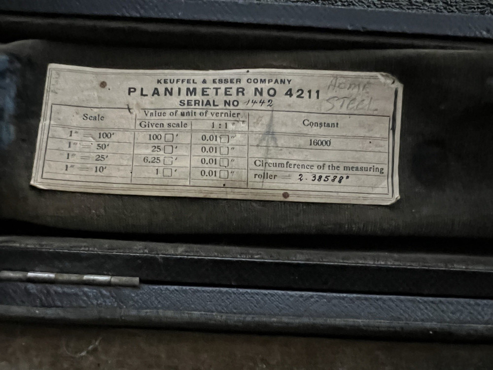 Keuffel & Esser Planimeter No 4211