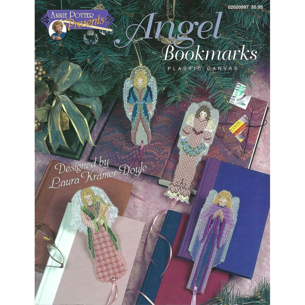 Angel Bookmarks Plastic Canvas Pattern Book - Annie Potter Presents #02020997