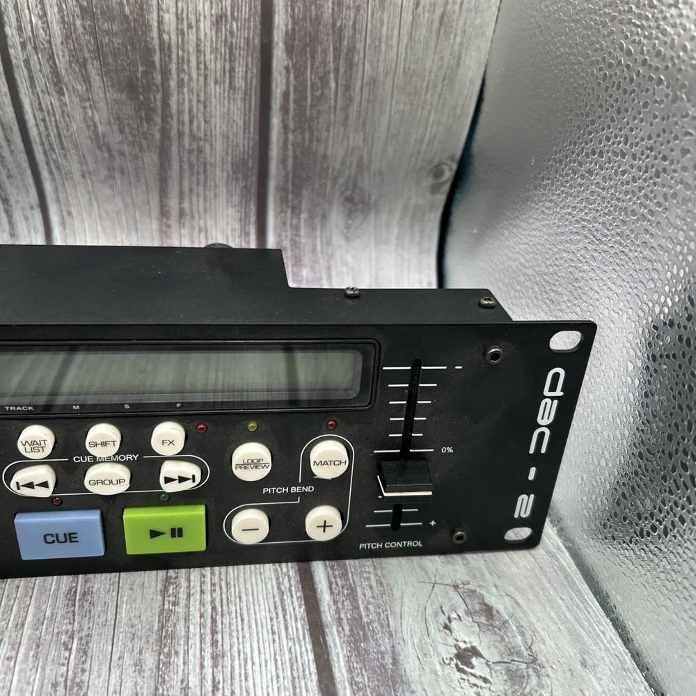 PCDJ DAC 2 Digital Audio DJ Controller No Power Cord Tested Powers Up