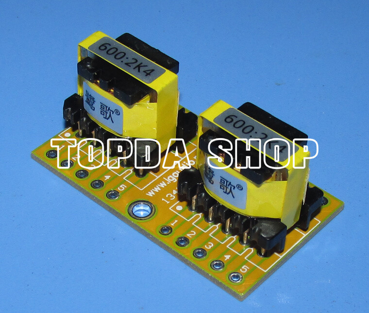 unbalanced and balanced conversion 600: 2K4Permalloy audio isolation transformer